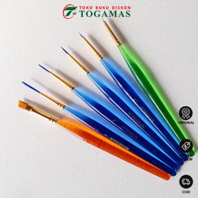 

TERMURAH !! KUAS BRUSH SET XP 7014-6