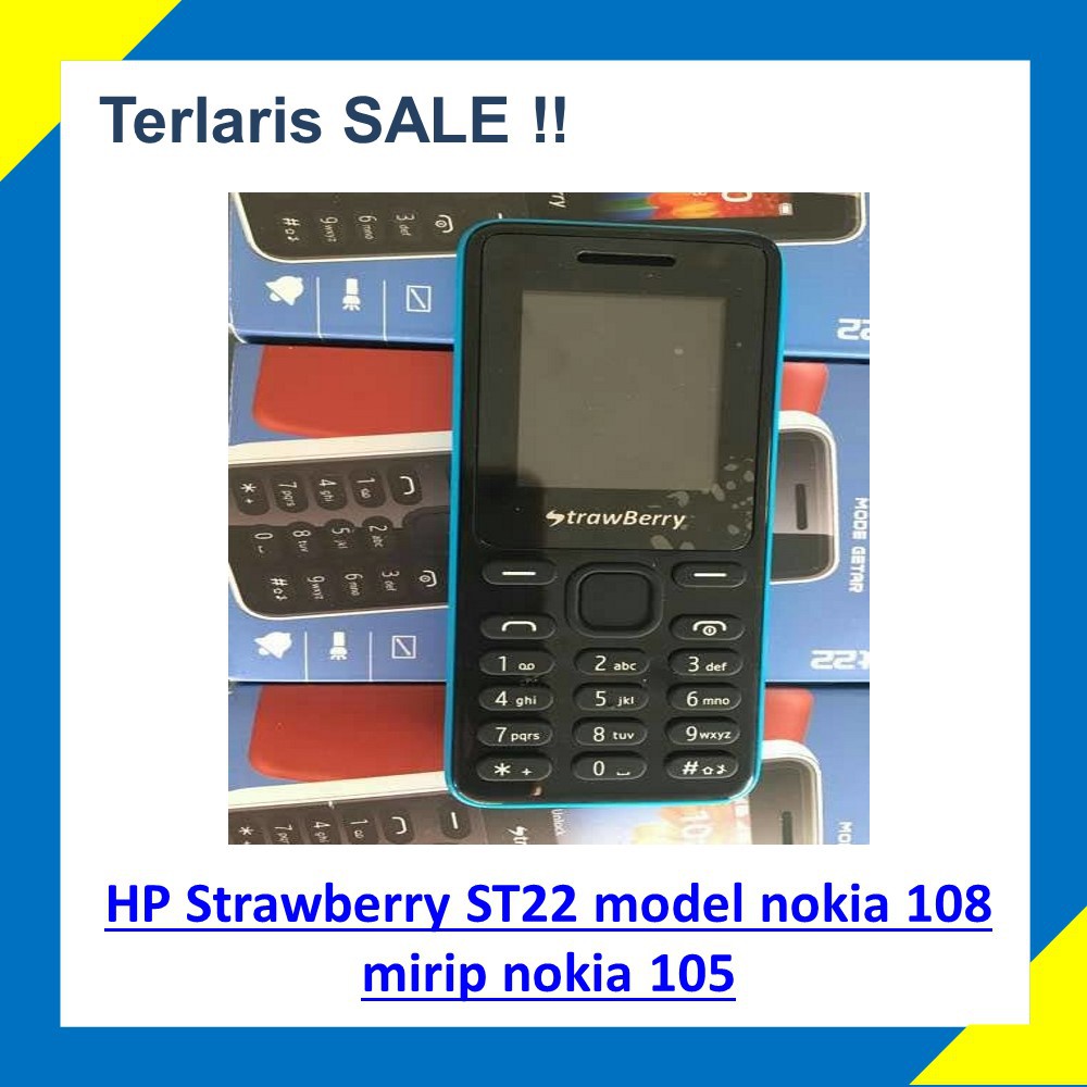 Hp strawberry st22 fullpack TERMURAH BERKUALITAS PROMO 2018 READY STOCK BELI 2 FREE ONGKIR SILAKAN