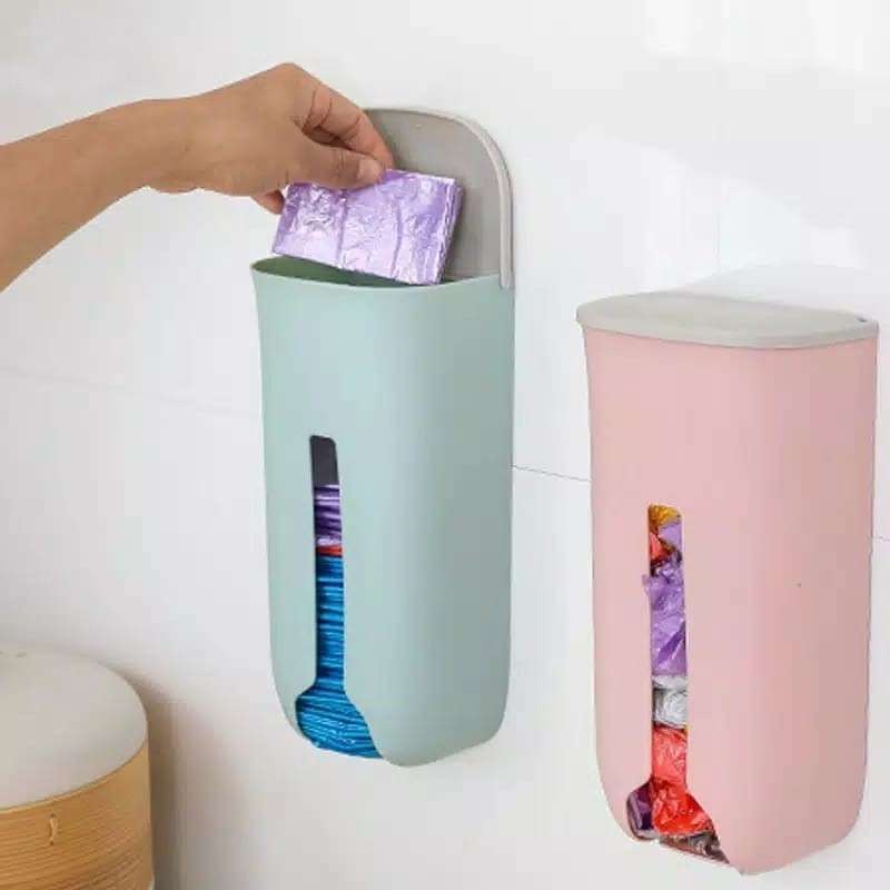 Model Baru Gen2 Kresek Holder Tempat Penyimpanan Kantong Plastik Dapur Wadah Tissue Gulung Praktis