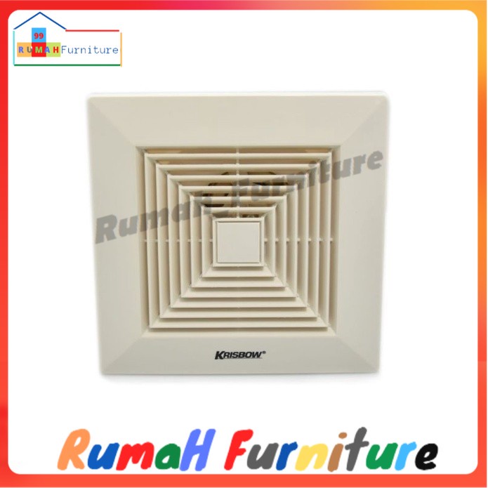Exhaust Fan Plafon 8 inci Krisbow Kipas angin sirkulasi udara