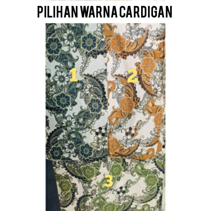Cardigan batik termurah harga grosir cardigan wanita bisa buat couple jual inner rok tanpa lengan