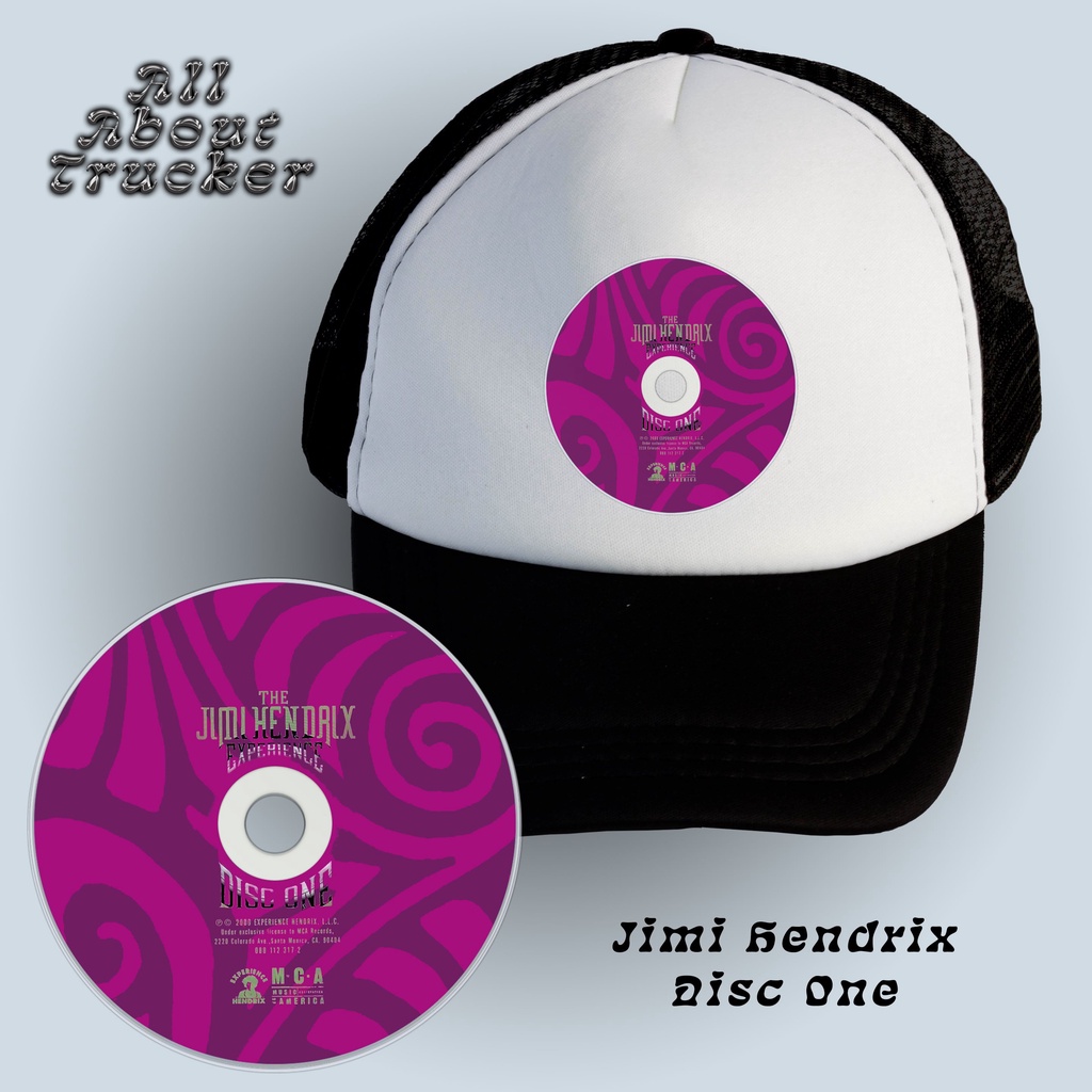 Trucker Hat Jimi Hendrix - Disc One | CD Edition | Topi Jaring Jimi Hendrix