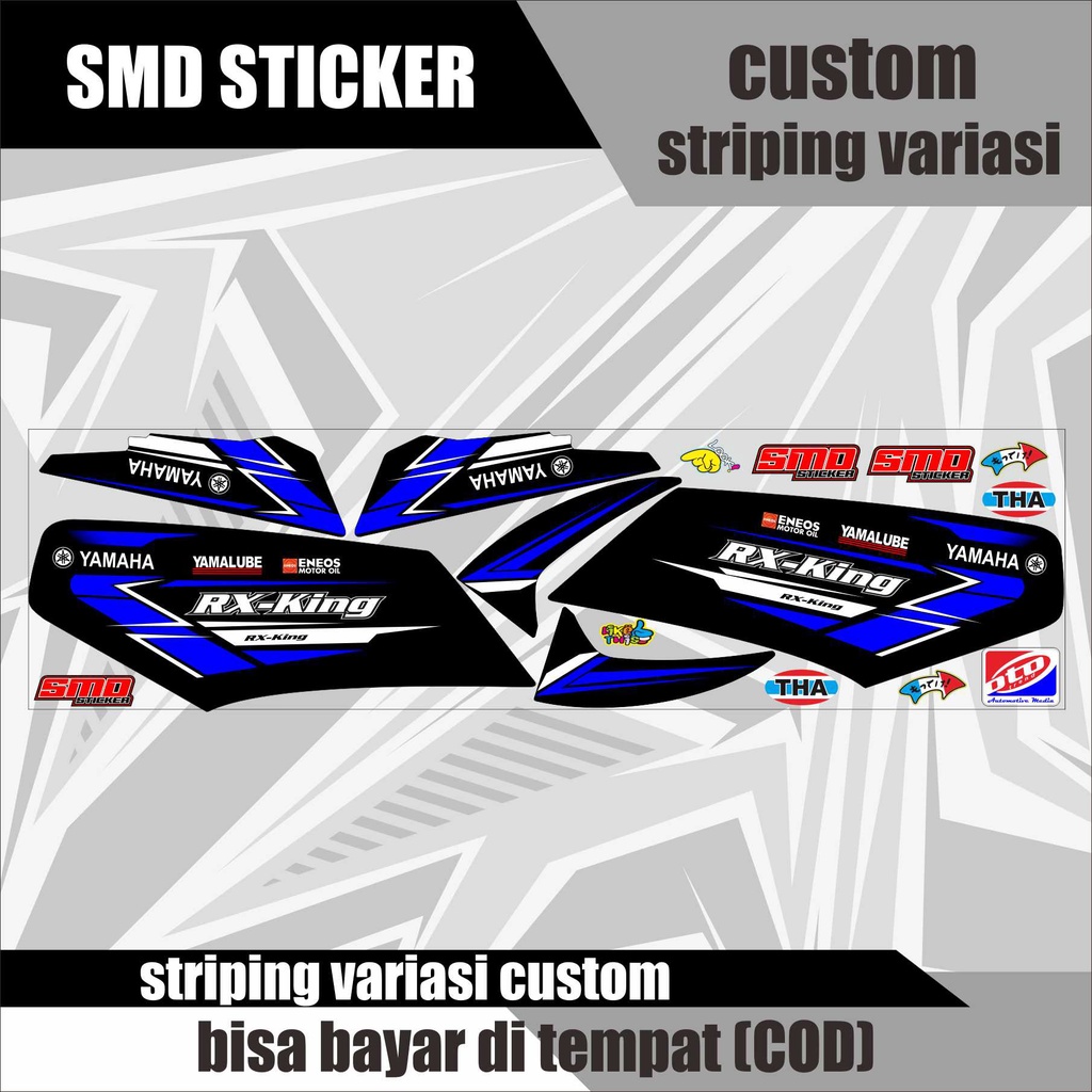 STRIPING VARIASI RX KING