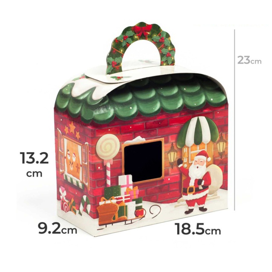 

Kardus Natal Jinjing Dus Toples Kue Kering Red Christmas Box Kotak Kemasan Hampers Gift Packaging