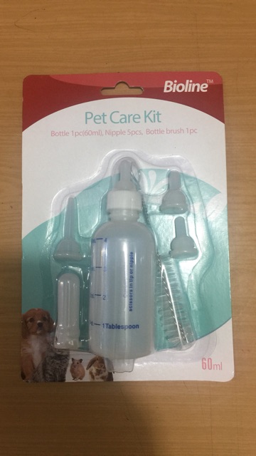 Botol Susu Bioline pet Care Kit Milk Bottle Set 60ml