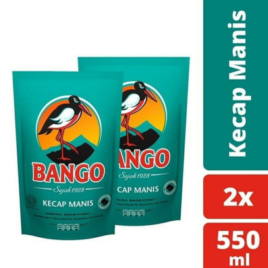 

Bango Kecap Manis 550 Ml Twin Pack 2 Pouch Refill