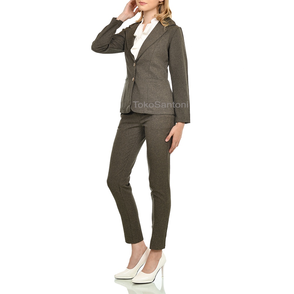 One Set Blazer dan Celana Kantor Slimfit Set Blezer Wanita Dan Celana Kantor Slimfit Formal One Set Blazer Dan Celana Setelan Blazer Wanita Formal Celana Jas Kerja setelan blazer dan celana kerja