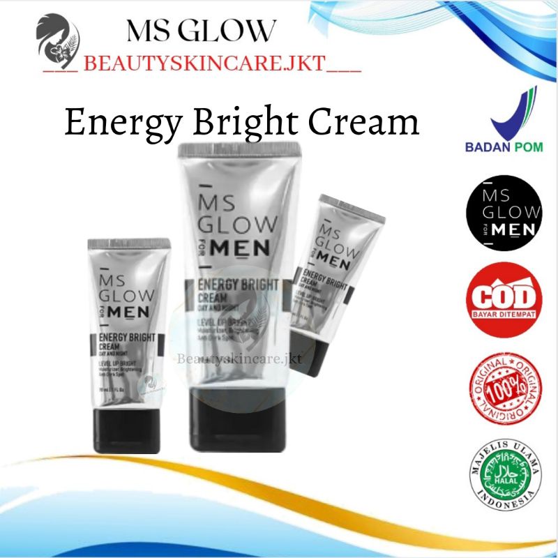 Ms Glow For Men Energy Bright Cream