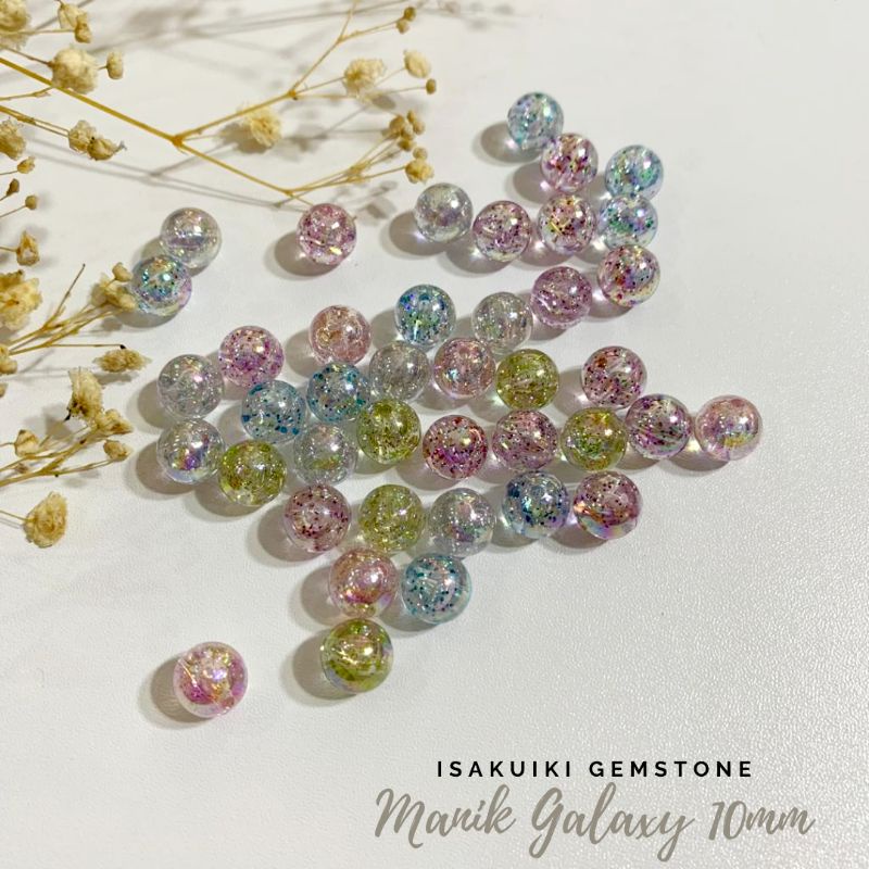 Manik Galaxy 10mm / Manik Warna 10mm
