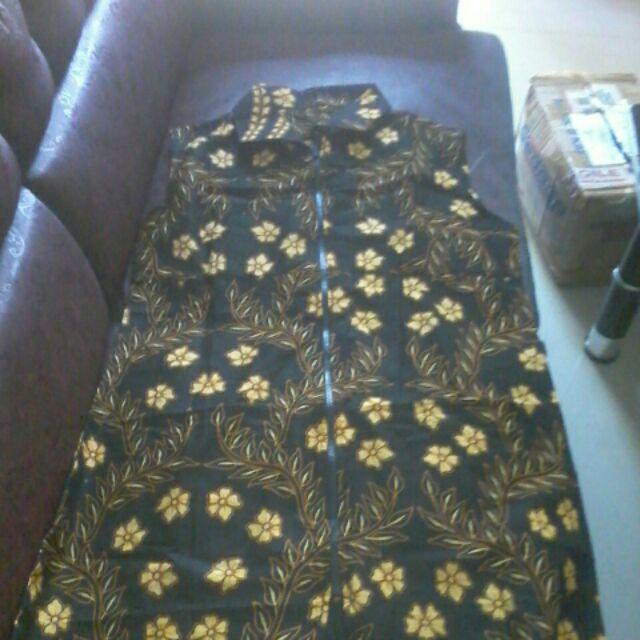 Longcardy Outer Cendrawasih Batik Sogan