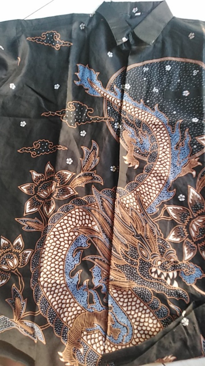 [full Furing] Kemeja Batik Pria Lengan Panjang Akhsa Asli Solo By Batik Kanaya