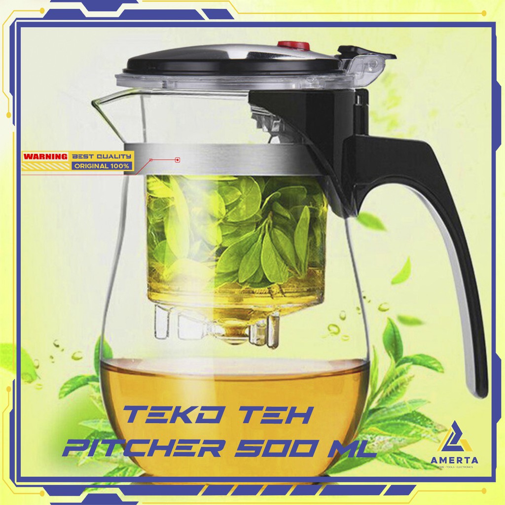 Teko Pitcher Teh Chinese Teapot Maker 500ml / 700ml