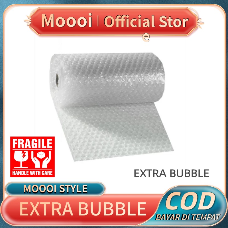 

MOOOI EXTRA BUBBLE WRAP UNTUK PENGAMAN/ EXTRA PACKING/ AMAN