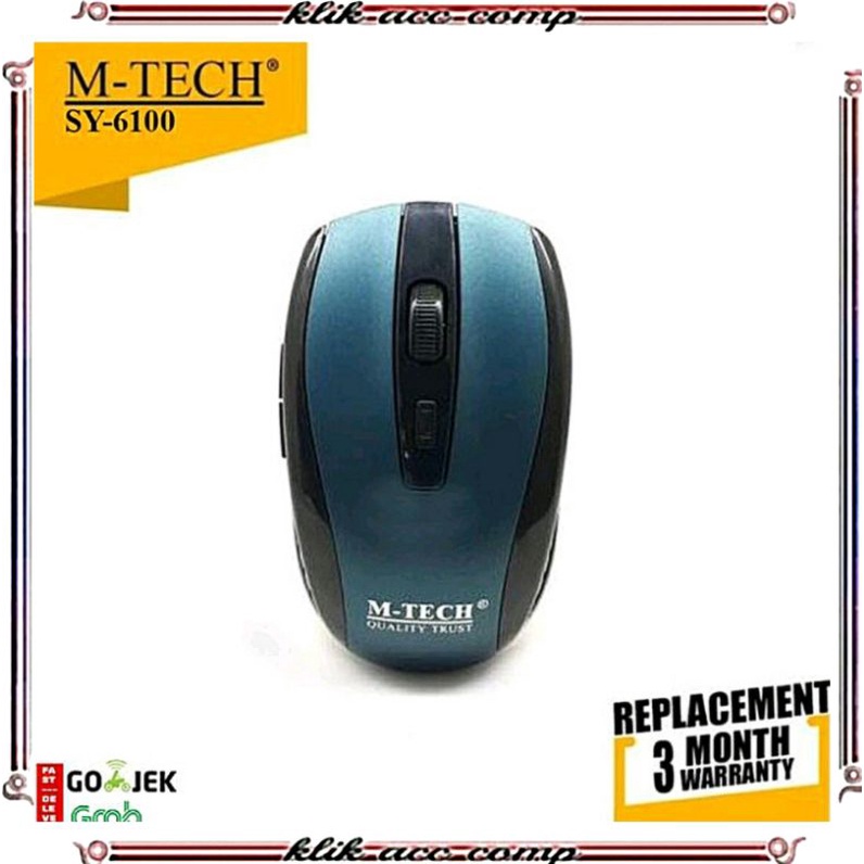 Mouse wireless 2.4ghz m-tech sy-6100