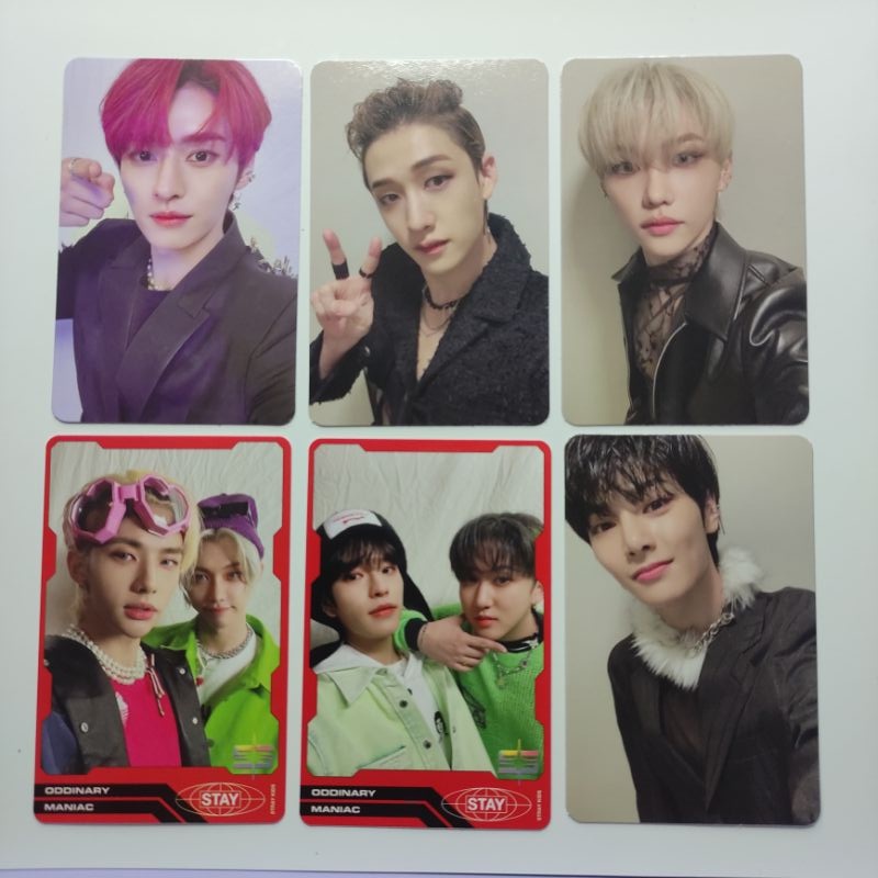 Stray Kids Oddinary Photocard, Trade Card (Lee know, Chan, Felix, Ayen, Hyunjin Felix, Seungmin Abin