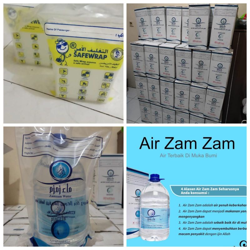 

Air Zam Zam Murni Galon 5 Liter