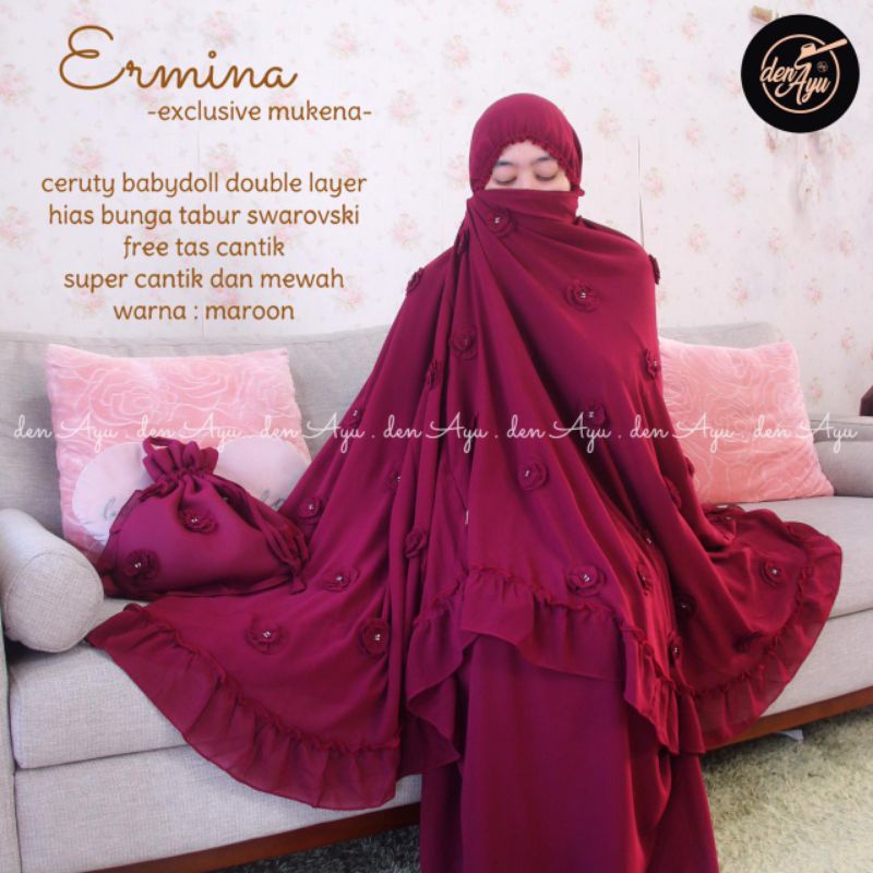 Ermina Exclusive Mukena by Den Ayu