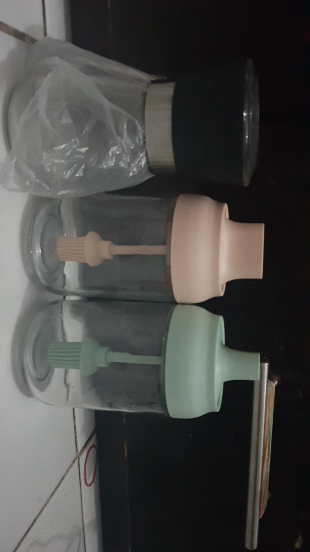 Tempat Bumbu Botol Bumbu Minyak Madu Garam Toples Bumbu Wadah Bumbu