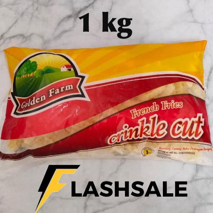 

windytriastuti13 kentang golden farm crinkle cut 1kg TERLARIS TERPERCAYA ORIGINAL