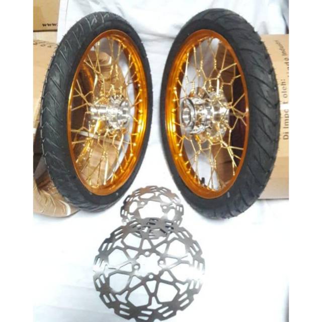 Velg Satria FU Jari Jari kepang UK 140/140x17