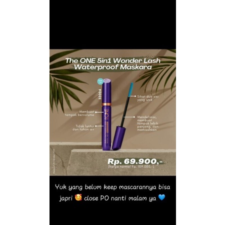 The One 5in1 Wonderlash Waterproof Mascara // Mascara Oriflame
