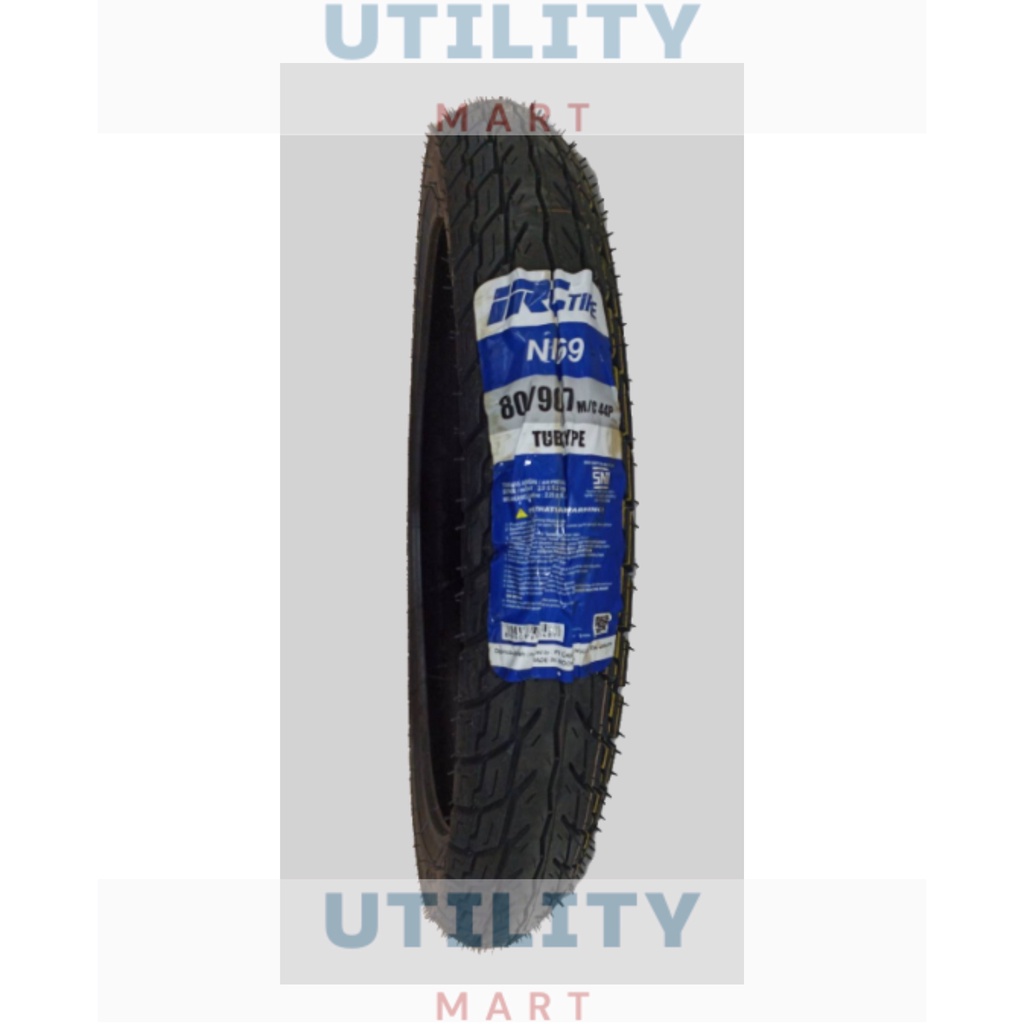 BAN LUAR BELAKANG MOTOR BEBEK REVO, SUPRA & JUPITER IRC 80/90-17 NR69