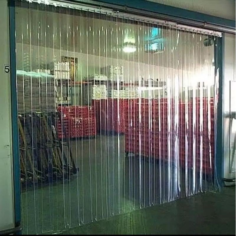 TIRAI PVC CURTAIN KOMPLIT Lebar:1.6m Tinggi:2,6m