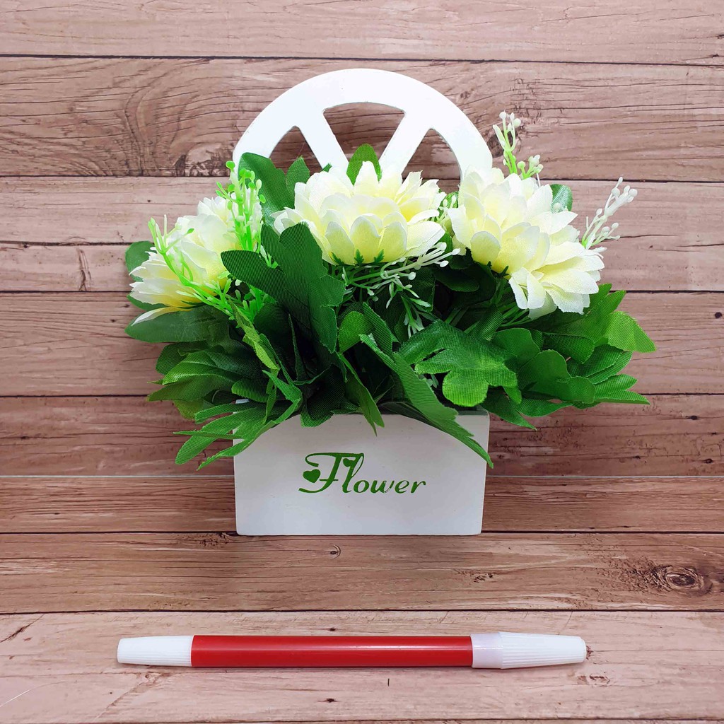 Hiasan Bunga Gantung Alternatif 1/  Bunga Dinding/ Bunga Plastik/  Bunga Artificial/ Bunga Palsu-1