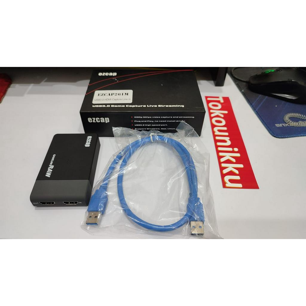 EZCAP261 EZCAP 261 HDMI to USB 3.0 Video Capture Live Streaming MIC