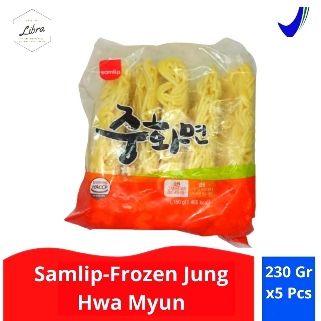

Samlip Frozen Jung Hwa Myeon Noodle /Mie Korea 230 grx 5