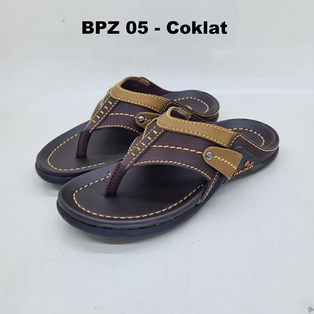Finotti BPZ AC 05 Sandal Fashion Anak Kecil dan Tanggung Cowok Premium Sendal Modis Kulit Ukuran 32-