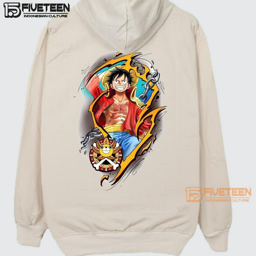 sweater oversize xxxl jumbo wanita warna crem keju sablon one peace sablon depan belakang fifteen15 hoodie pria distro original brand bahan tebal jaket cowok terbaru 2023 distro zipper hoodie oversize premium fvth