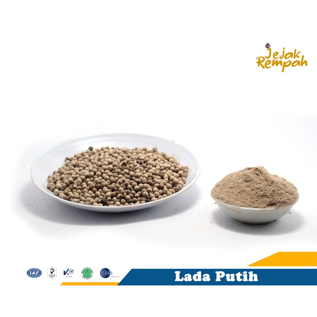 

Lada Putih Utuh Bangka /White Pepper Whole (Kemasan 100 Gr)