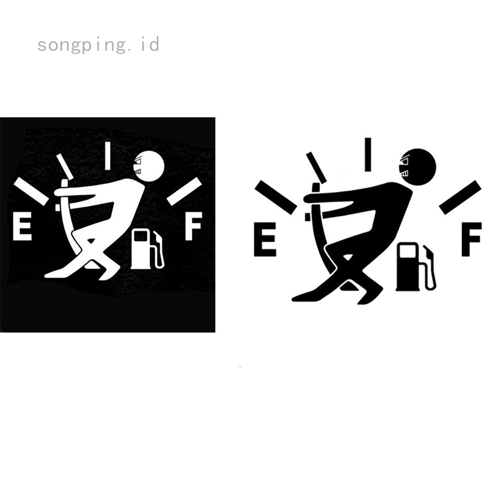 Stiker Gambar Orang Menarik Meteran Bensin Lucu Untuk Mobil Stiker Gambar Orang Menarik Meteran Bensin Lucu Untuk Mobil