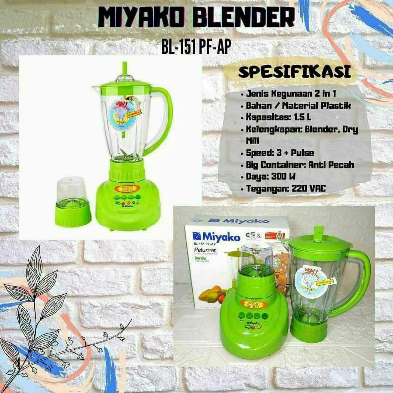 BLENDER MIYAKO 2in1