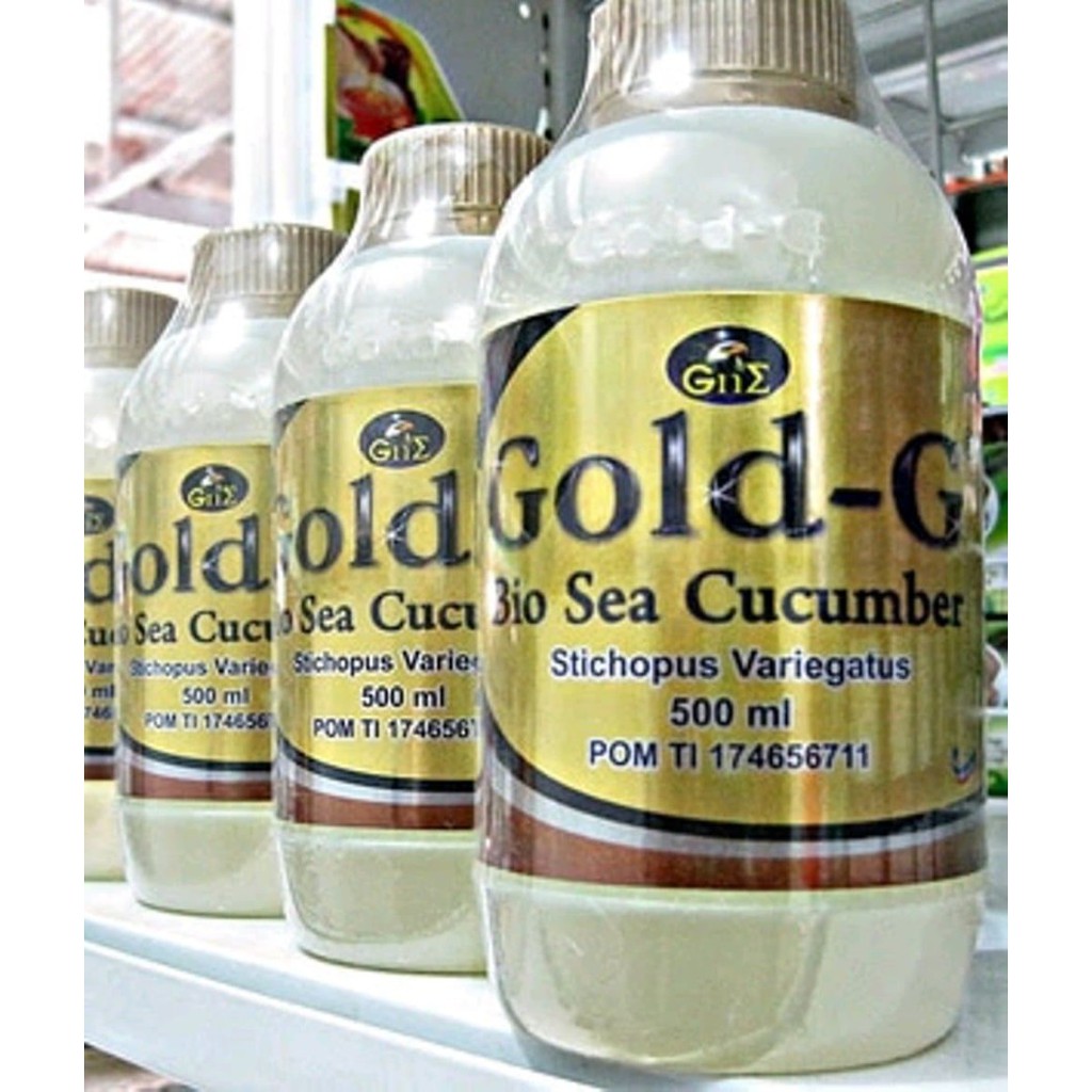 Paket 3 Botol  Gold G 500 ml free Maskker