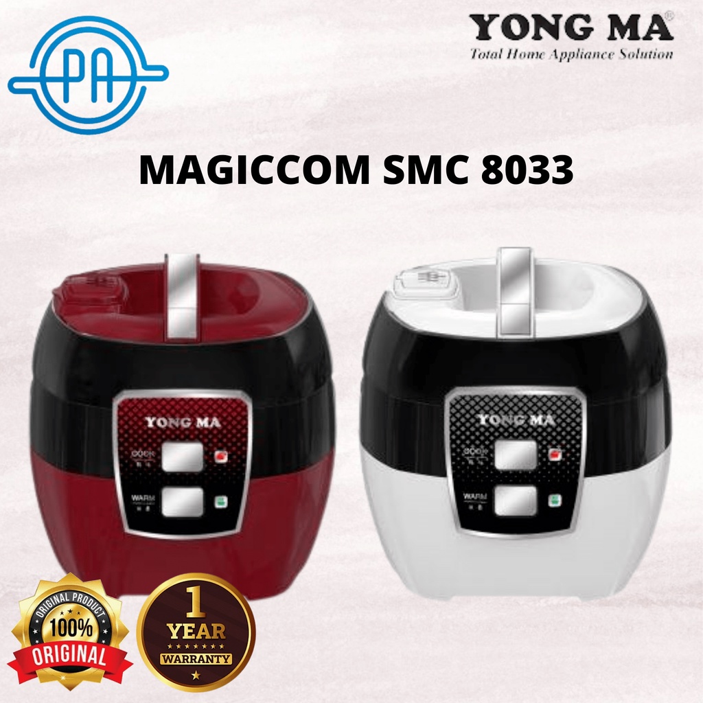 MAGIC COM YONG MA SMC 8033 ECO CERAMIC / MAGICCOM SMC8033 GARANSI