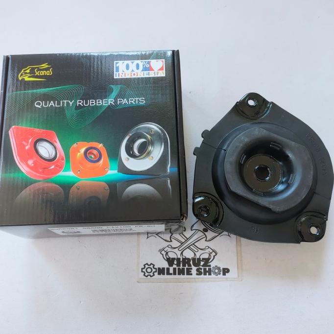 KARET SUPPORT SUPORT SHOCK BEKER BREAKER DEPAN KANAN GRAND LIVINA JUKE |ORIGINAL PART