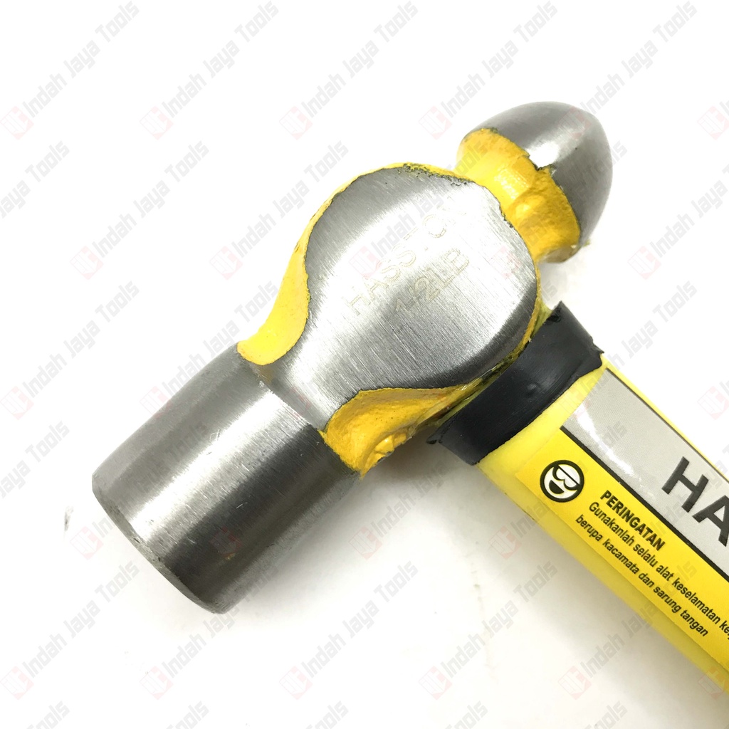 HASSTON 1511-020 Palu Konde 0.5 LB 8 OZ Gagang Fiber Karet Hammer