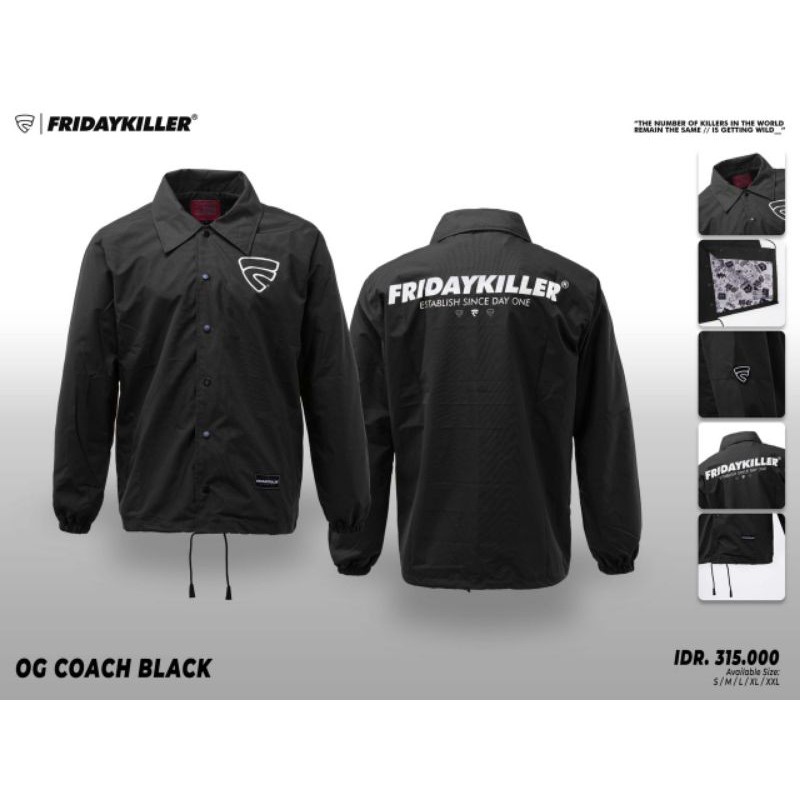 FRIDAY KILLER "OG COACH BLACK"