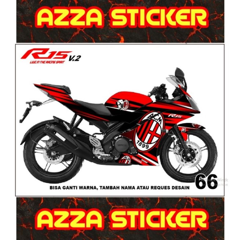 STICKER DECAL R15 V2 FULL BODY DECAL MOTOR R15 V2 FULL BODY 66