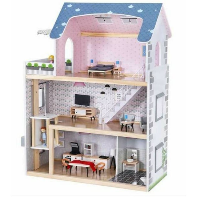 elsa barbie house