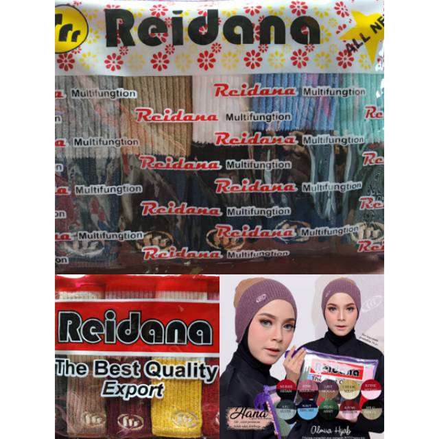 10PCS INNER RAJUT ORI REIDANA DALAMAN HIJAB INNER KERUDUNG RAJUT PREMIUM