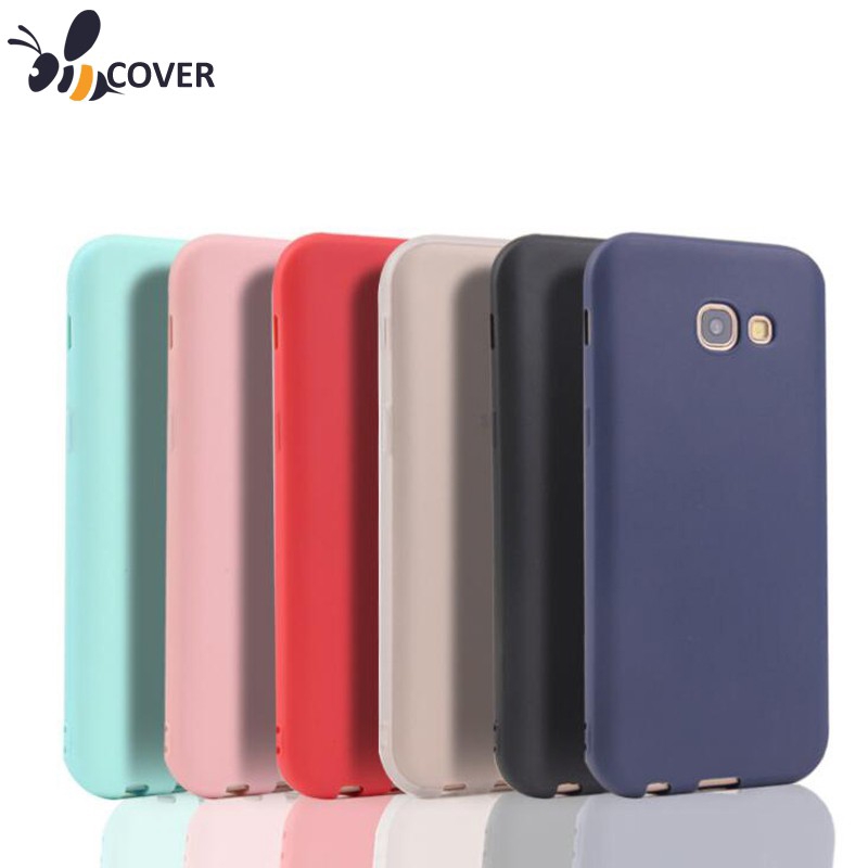 Samsung Galaxy A5 2017 Casing Soft Case TPU Matte Warna