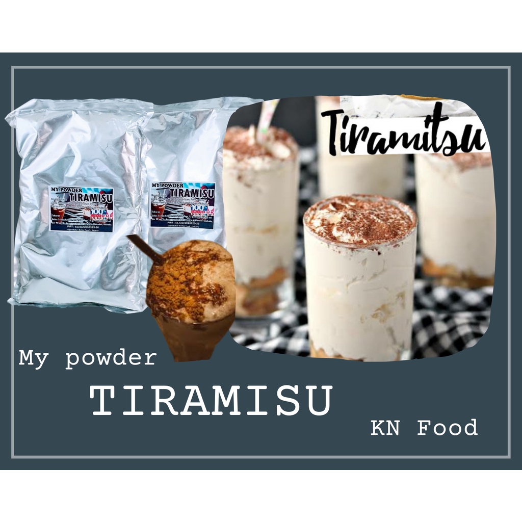 

Powder Tiramitsu - Bubuk Rasa Tiramitsu - 1 kg - Tiramitsu Powder