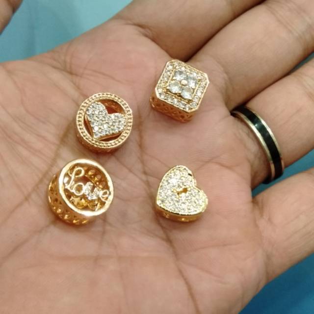 Charm gelang wanita//charm untuk gelang//replika emas
