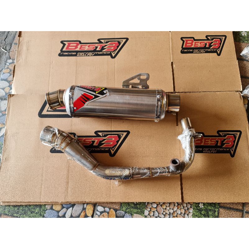 Knalpot Best3 Original Vespa Sprint IGet