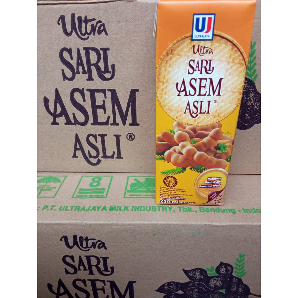 

Sari Asem Asli Ultra Jaya I Tamarind Drink 250 ml