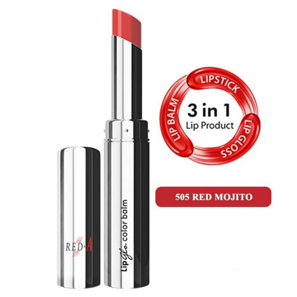 Red-A Lip Glo Color Balm 3in1 | Lip Balm