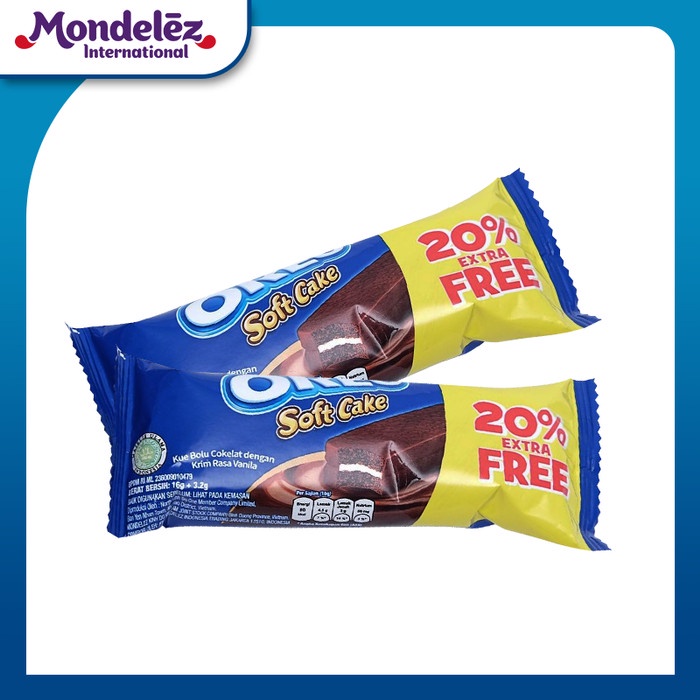 

504ekh Mondelez Bolu Twin Pack Oreo Bolu Softcake 2 Box 6J